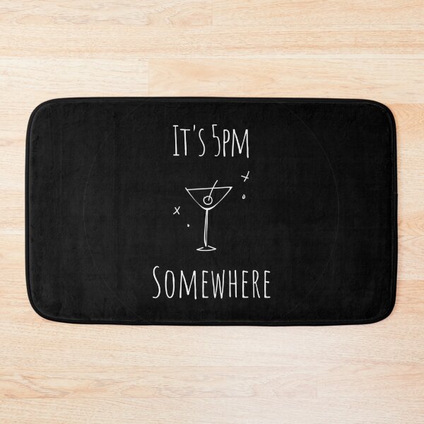 Item preview, It is 5pm somewhere (Dark) designed and sold by mydoodlesateme.