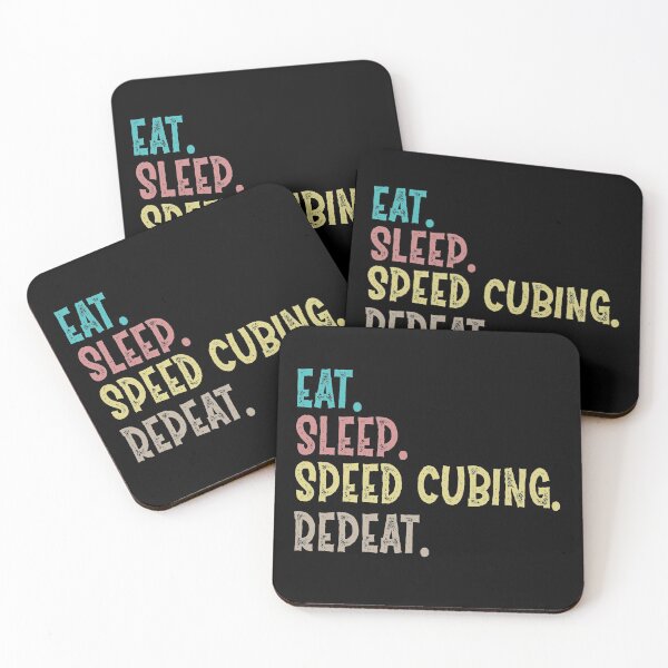 Item preview, Eat Sleep speed cubing Repeat designed and sold by Life Shop.