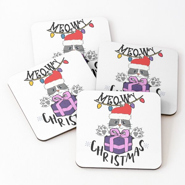 Item preview, Meowy Christmas!! designed and sold by Cansecos-shop.