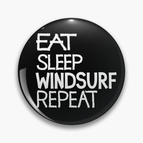 Item preview, Eat sleep windsurf repeat designed and sold by ReluctantChickn.