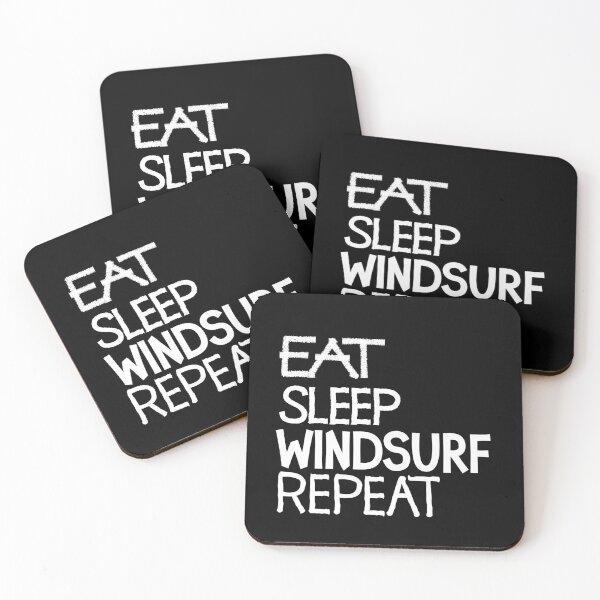 Item preview, Eat sleep windsurf repeat designed and sold by ReluctantChickn.