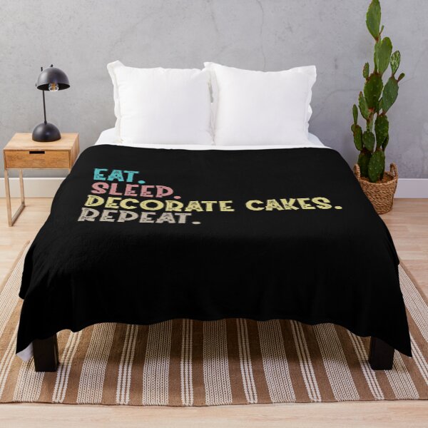 Item preview, Eat Sleep Decorate Cakes Repeat designed and sold by Life Shop.