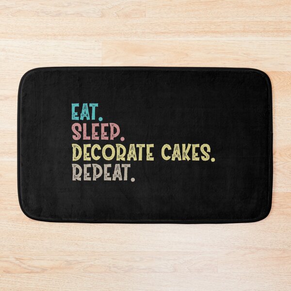 Item preview, Eat Sleep Decorate Cakes Repeat designed and sold by Life Shop.