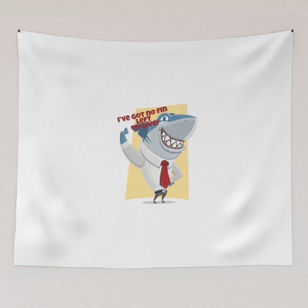 Item preview, shark designed and sold by ArtOfArty.