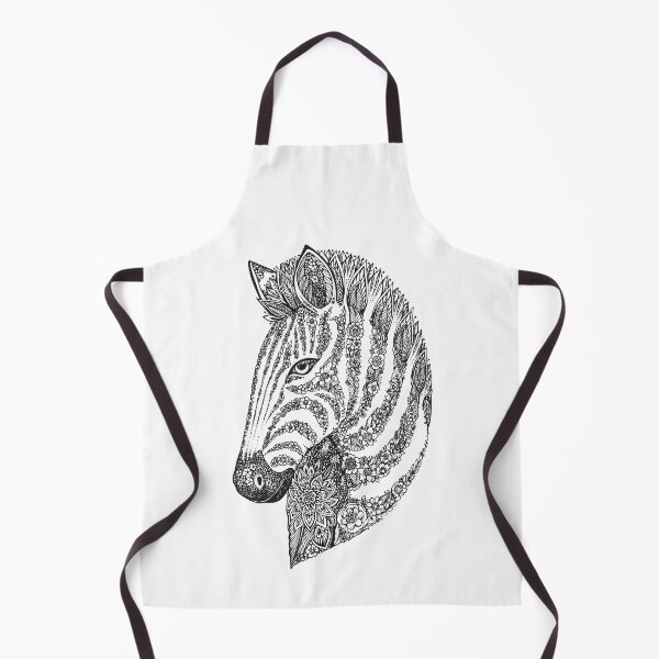 Item preview, Hand Drawn Zebra with flowers designed and sold by kalud-zoldyck.