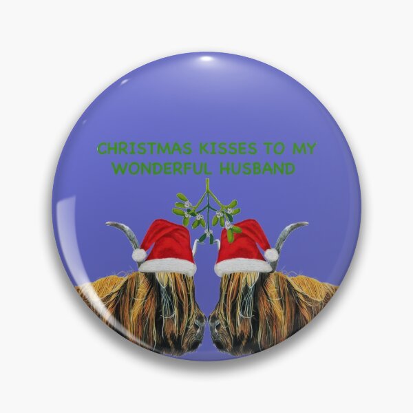 Item preview, Christmas Kisses to my wonderful husband designed and sold by IslesArt.