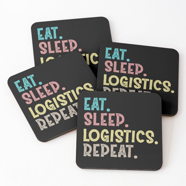 Item preview,  Eat Sleep Logistics Repeat designed and sold by Life Shop.