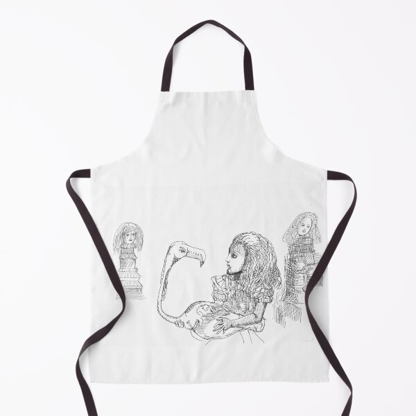 Item preview, Flamingo, Alice in Wonderland, TeresaTown at Redbubble, 2020 designed and sold by Mark Stansberry.