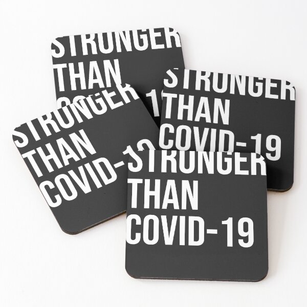 Item preview, stronger than covid 19 designed and sold by manardesign.