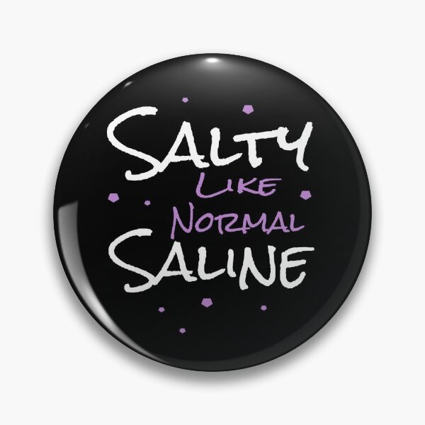 Aperçu de l'œuvre Salé comme une solution saline normale créée et vendue par younessepoli.