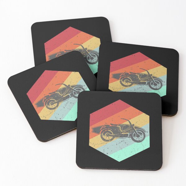 Item preview, Retro Motorcycle Sidecar Vintage Gift designed and sold by Dan66.