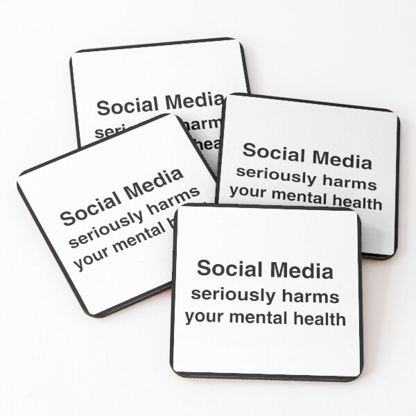 Item preview, Social Media & Mental Health  designed and sold by Stella Rose.