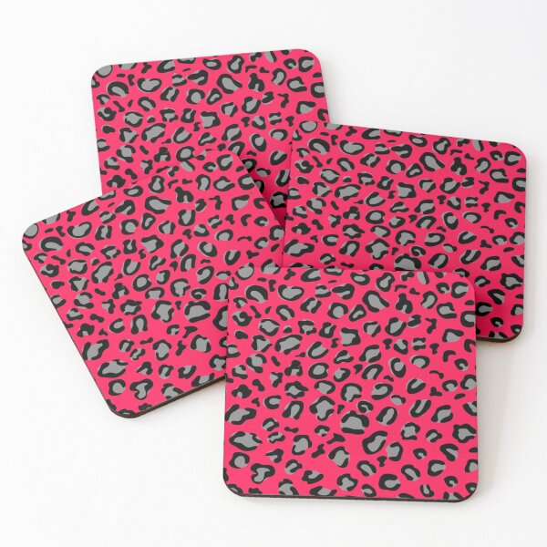 Item preview, Neon pink cheetah print pattern  designed and sold by megan1007.