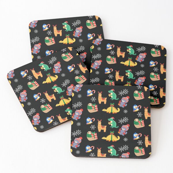 Item preview,  Trendy Christmas animals designed and sold by NomadMessenger.