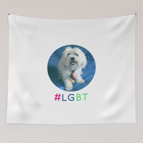 Item preview, LGBT - GAY - LESBIAN - FUNNY - DOG FUNNY designed and sold by Tropical Blood.