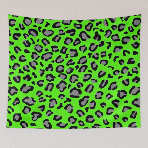 Item preview, neon green cheetah print pattern  designed and sold by megan1007.