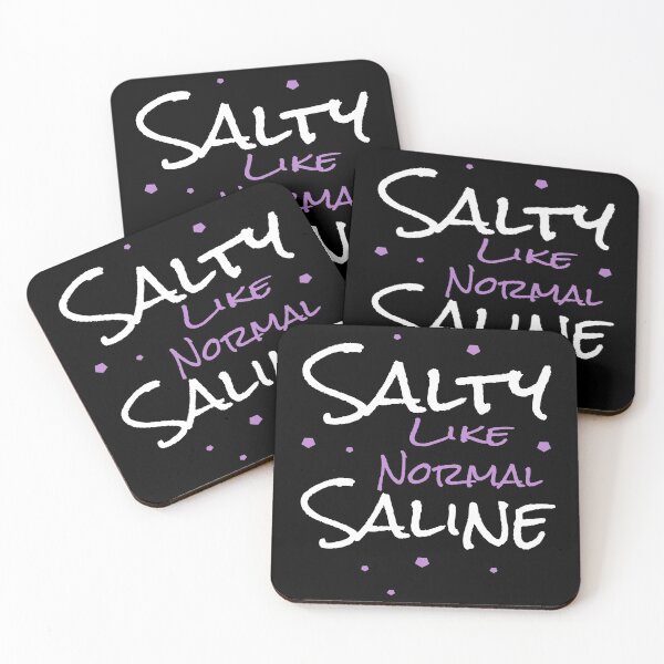 Aperçu de l'œuvre Salé comme une solution saline normale créée et vendue par younessepoli.