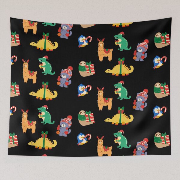 Item preview, Trendy Christmas animals designed and sold by NomadMessenger.