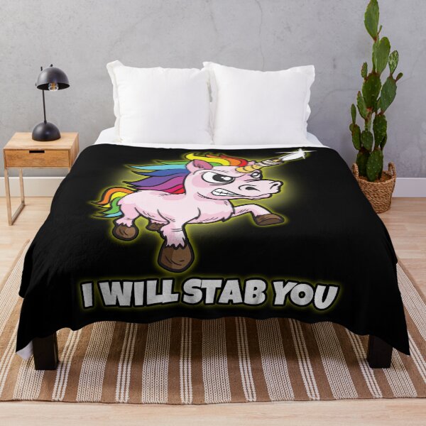 Item preview, I Will Stab You Unicorn designed and sold by Moonpie90.