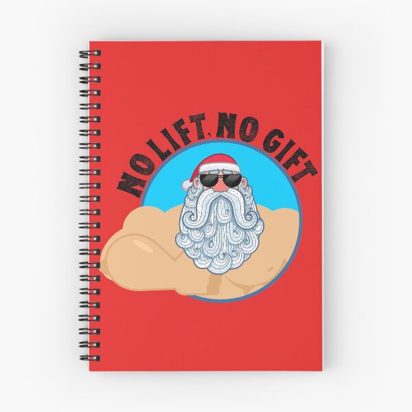 Item preview, No Lift, No Gift Santa designed and sold by Cansecos-shop.
