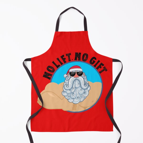 Item preview, No Lift, No Gift Santa designed and sold by Cansecos-shop.