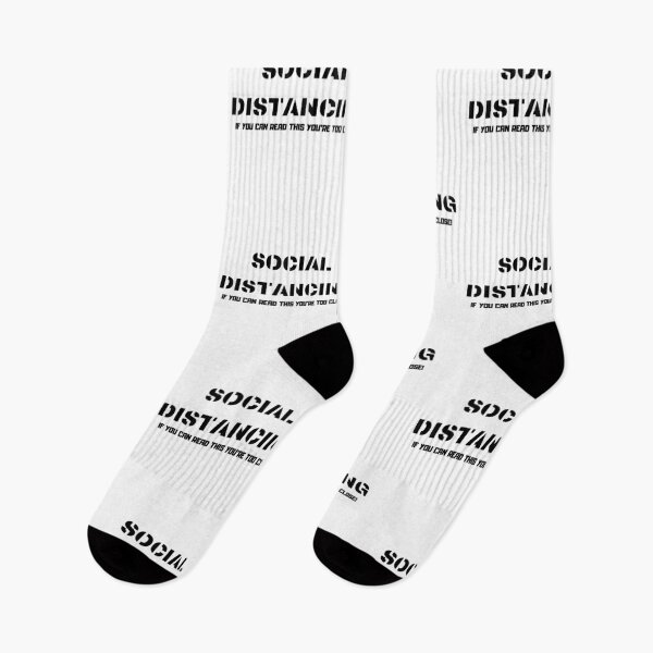 Item preview, SOCIAL DISTANCING GET BACK! designed and sold by Englishmistress.