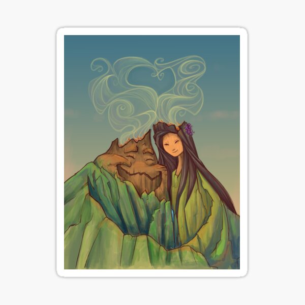 Lava Love Sticker