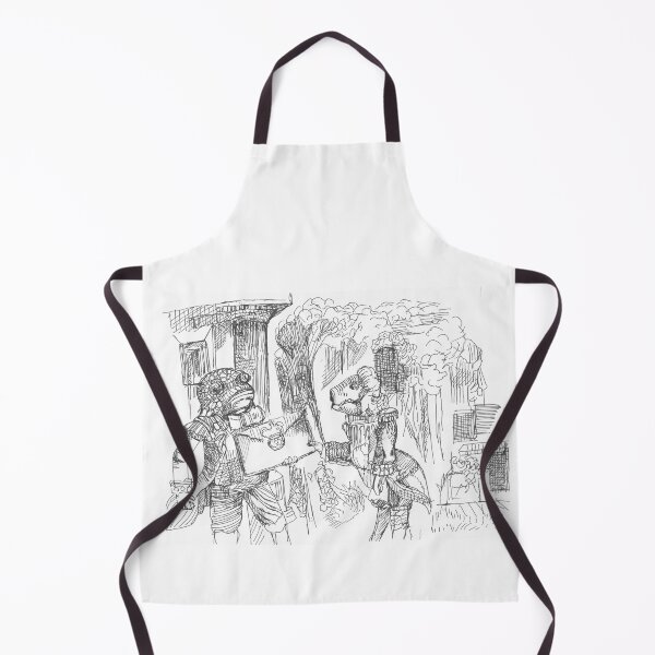 Item preview, Frog Footman and Fish Footman, Alice in Wonderland, TeresaTown at Redbubble, 2020 designed and sold by Mark Stansberry.