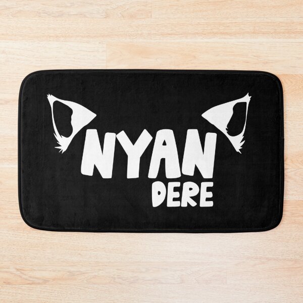Item preview, Nyandere Sign Lettering with Kitty Ears Anime Otaku designed and sold by Crapt.
