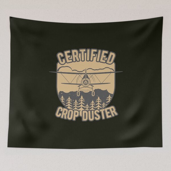 Item preview, Vintage Certified Crop Duster Gift designed and sold by Dan66.
