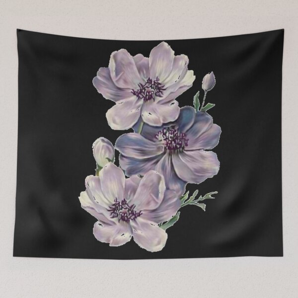 Item preview, Beautiful Victorian Poppies designed and sold by The Mysterious Domain Alyne Whiteswan Fine Art Prints and Merch.
