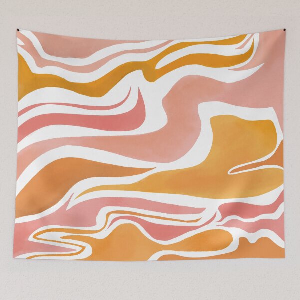 Artikelvorschau, Rosa und orange Zebradruck entworfen und verkauft von Valeriasss.