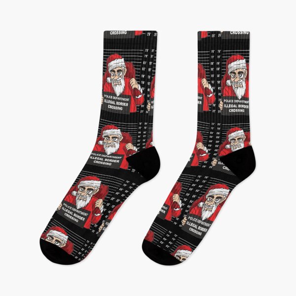 Item preview, Santa Claus Illegal Border Crossing designed and sold by Moonpie90.