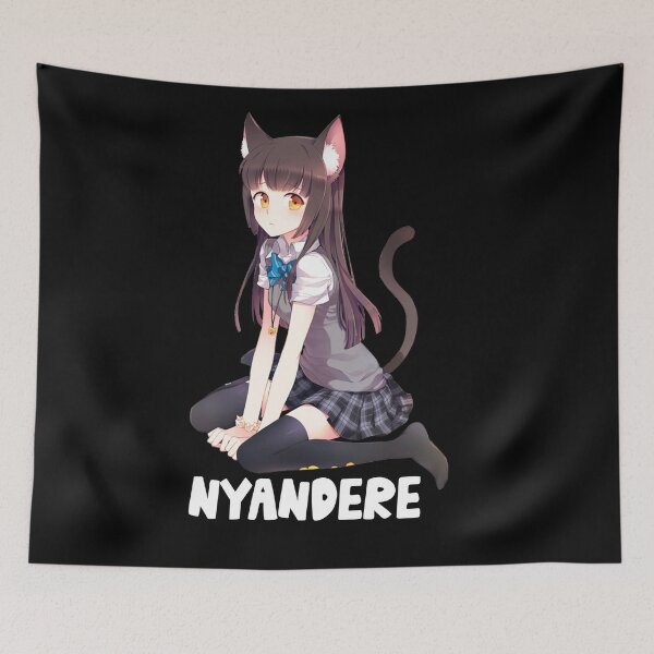 Item preview, Sad Nyandere Kitty Anime Girl designed and sold by Crapt.
