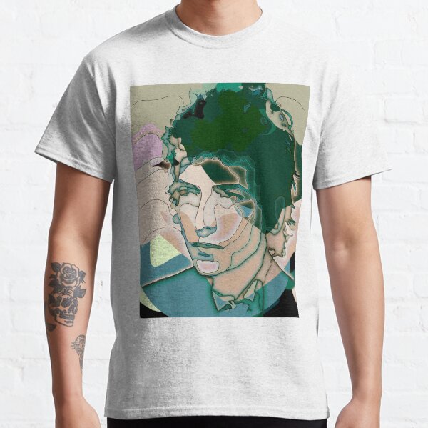 Dylan cubist portrait Classic T-Shirt