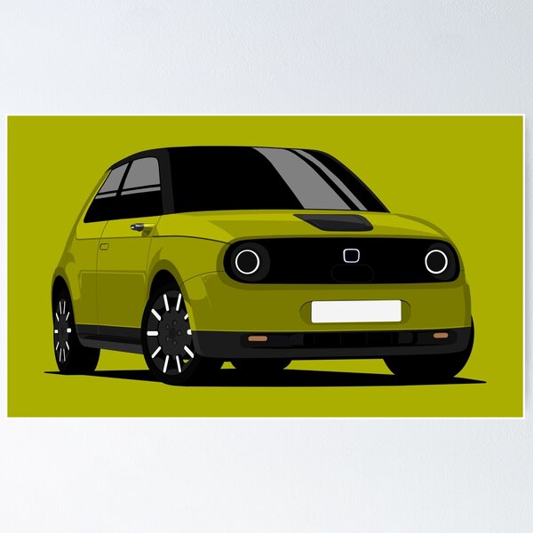 Item preview, Honda e designed and sold by AUTO-ILLUSTRATE.
