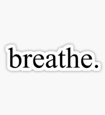Breathe Sticker