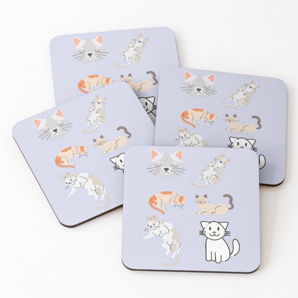 Item preview, cute little cats, animal nature designed and sold by Isabelle Calisto.