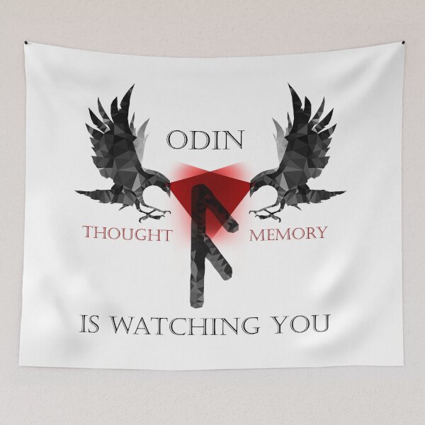 Item preview, Hugin y Munin designed and sold by tristanmillward.