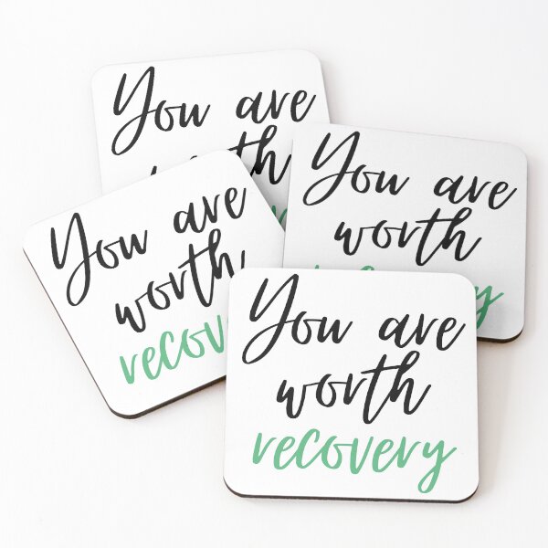 Item preview, Copy of You Are Worth Recovery - Green designed and sold by jshujules.