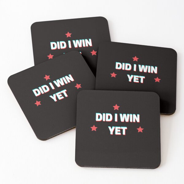 Item preview, did i win yet designed and sold by miro-art.