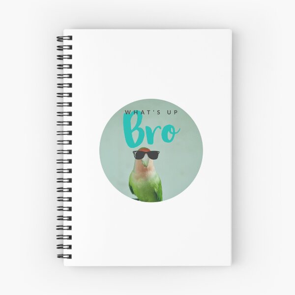 Item preview, WHATs Up agaporni - birds - pájaros - funny animals  designed and sold by Tropical Blood.