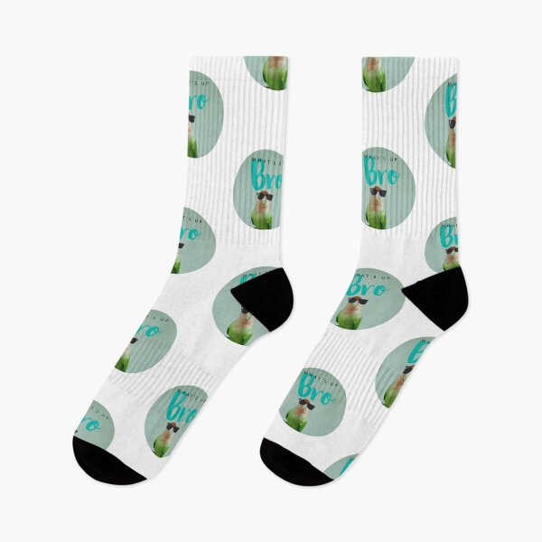 Item preview, WHATs Up agaporni - birds - pájaros - funny animals  designed and sold by Tropical Blood.