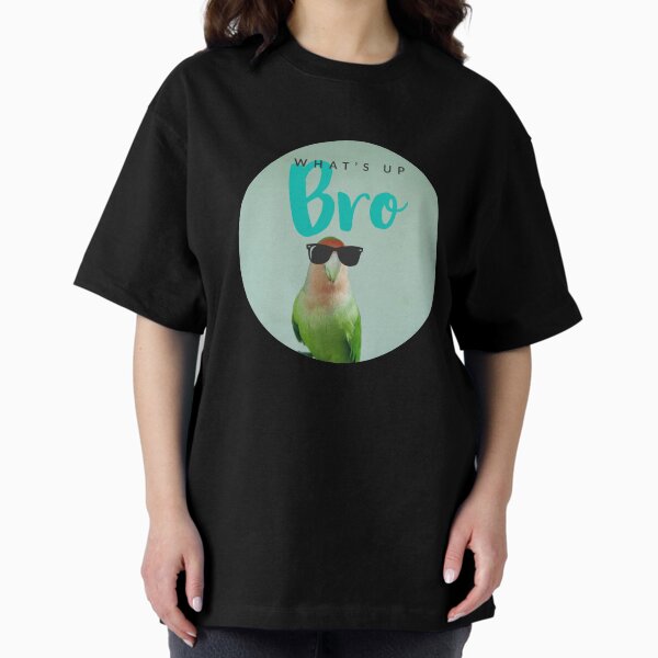 Item preview, WHATs Up agaporni - birds - pájaros - funny animals  designed and sold by Tropical Blood.