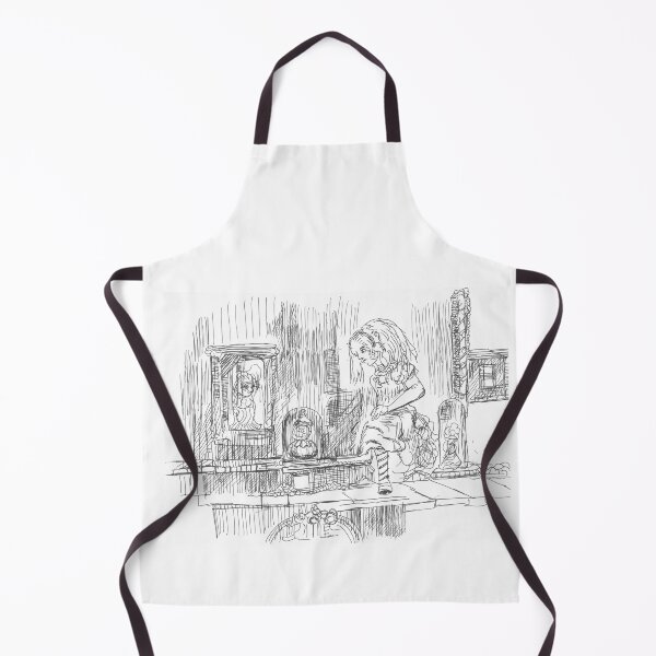 Item preview, Alice Going Through the Mantle Mirror, TeresaTown at Redbubble, 2020 designed and sold by Mark Stansberry.