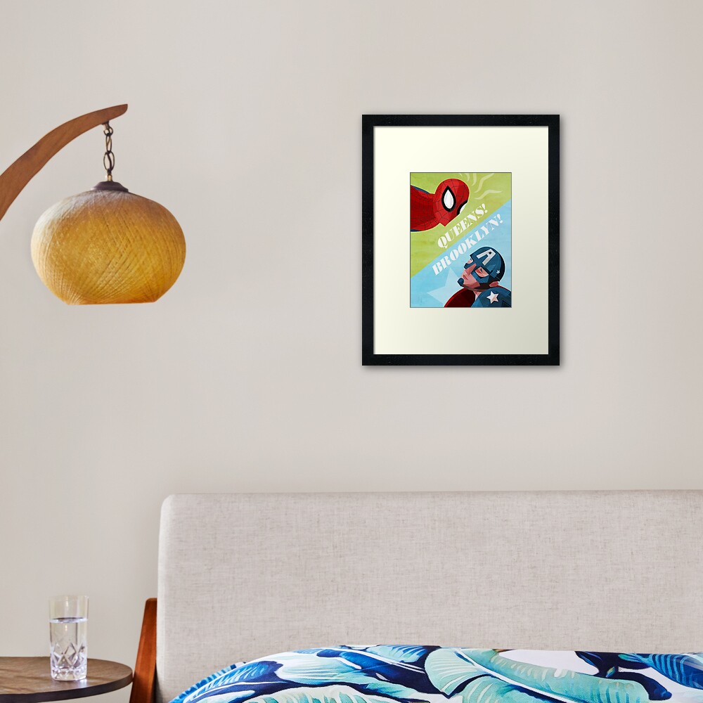 Item preview, Framed Art Print designed and sold by modHero.