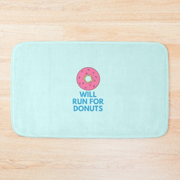 Item preview, Will Run For Donuts Blue  designed and sold by JessyDesigns.