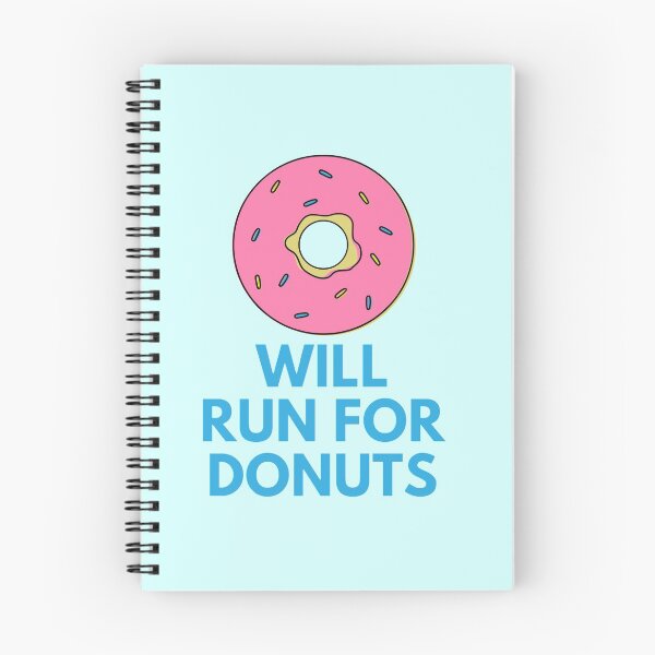 Item preview, Will Run For Donuts Blue  designed and sold by JessyDesigns.