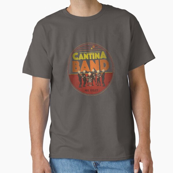 Vista previa del artículo con la obra «Banda de Cantina», diseñado y vendido por mctees.