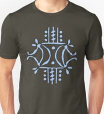 Iceni Doppel-Halbmond Slim Fit T-Shirt